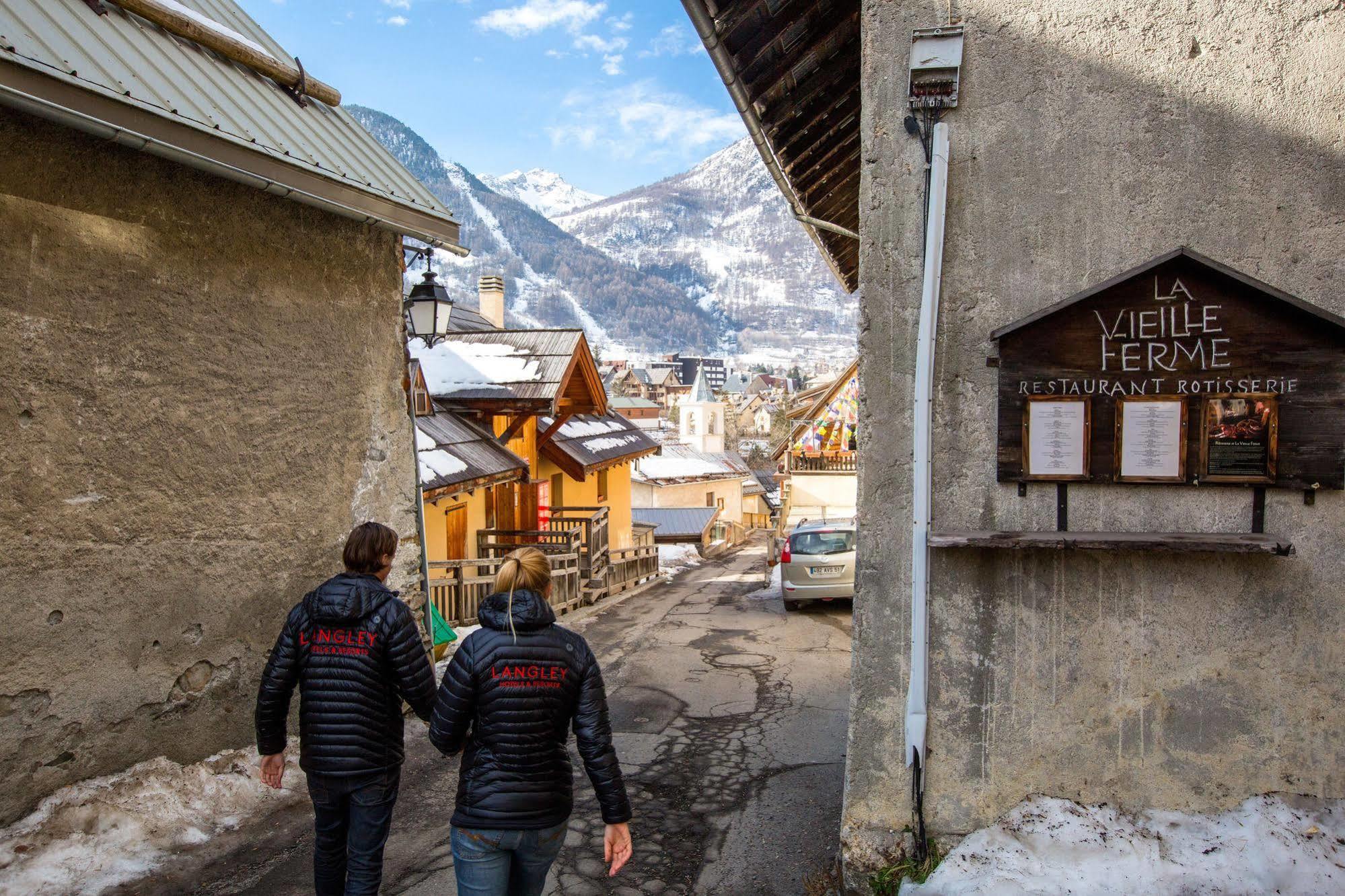 Langley Hotel La Vieille Ferme La Salle-les-Alpes Eksteriør billede