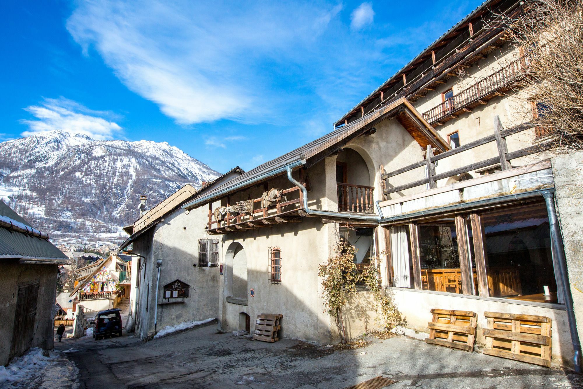 Langley Hotel La Vieille Ferme La Salle-les-Alpes Eksteriør billede