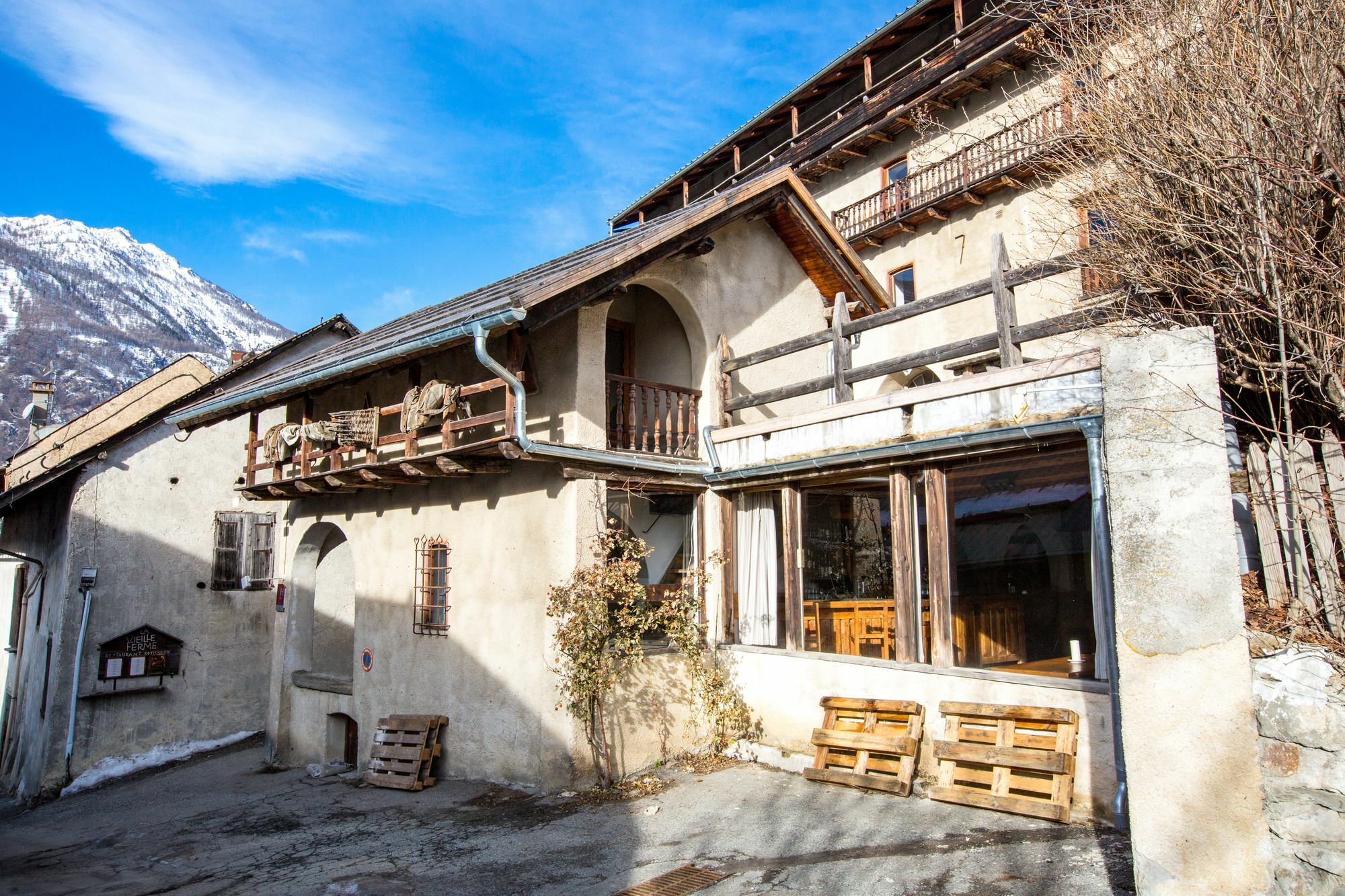 Langley Hotel La Vieille Ferme La Salle-les-Alpes Eksteriør billede